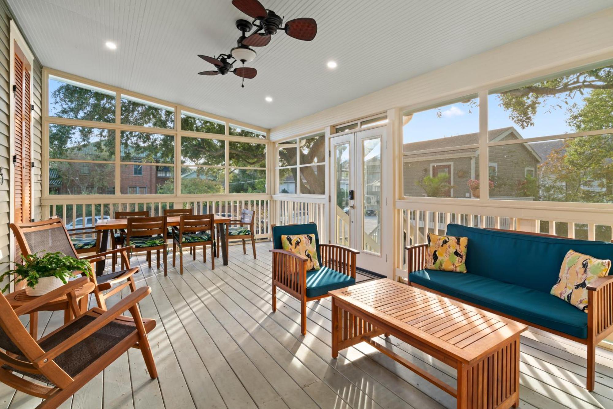Historic Galveston Family Beach Home With 3 King Beds Kültér fotó